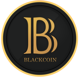 Blackcoin coin logo